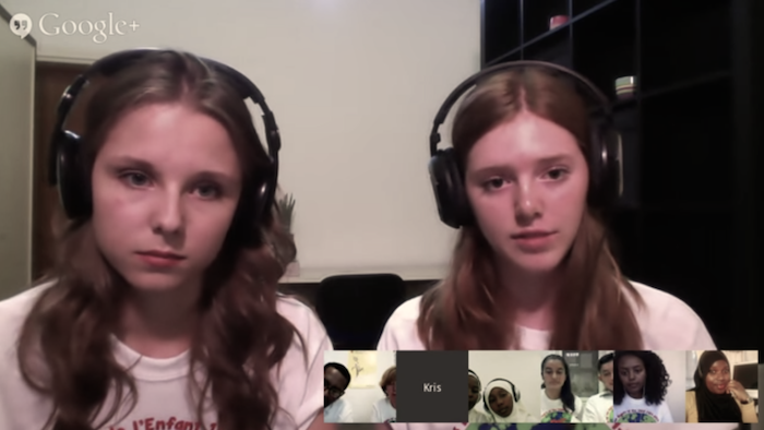 Google Hangout 25 jaar Kinderrechtenverdrag